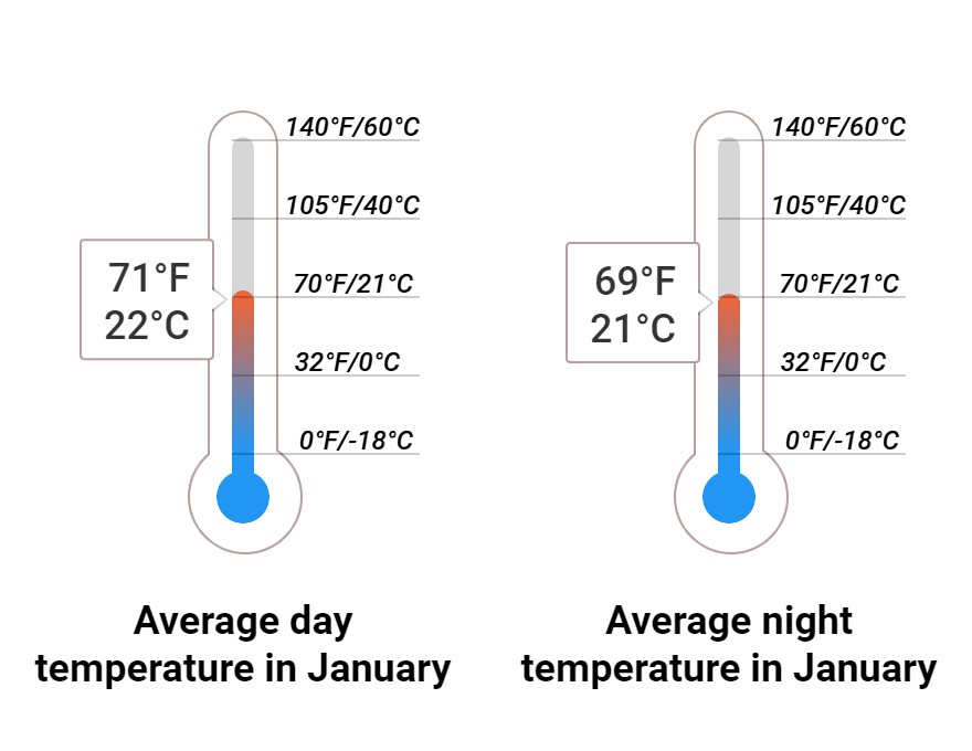 Average temperature